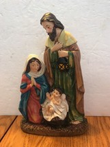 Holy Family Nativity Mary Joseph Jesus Figurine Christmas Figurine 10&#39;&#39; - £33.11 GBP