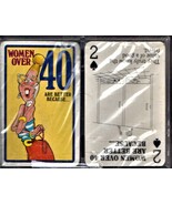 Two Decks of Playing Cards -Women Over 40 are better Because ... - $146.65 MXN