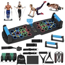 Home Gym Equipment, With Automatic Count Push Up Board, 30 In 1 Home Workout Set - £73.12 GBP