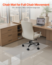 VEVOR Chair Mat 30 x 48 Inch Transparent for Hard Floors - $46.26