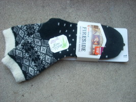 women&#39;s socks fireside indoor lodge socks shoe size 5-10 with aloe nwt - $16.36 CAD