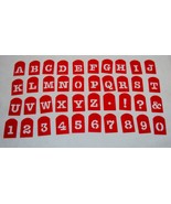 Reusable Stencil Set ~ Letters, Numbers &amp; Signs ~ Perfect Brownie Pan 40... - $19.86 CAD