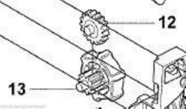 Husqvarna Idler Gear &amp; Adjuster # 545090502 545060201 fits 235E Chainsaw - £15.94 GBP
