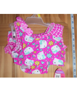 Hello Kitty Baby Clothes 3T Sanrio Pink Cupcake Cat Toddler Bikini Bathi... - $19.47 CAD
