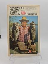 Phillips 66 Fishing Guide For 1964 Fields &amp; Stream - £5.35 GBP