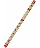 Handmade Wooden Flute Indian Musical Instrument Bansuri Scale C Beginner... - £6.64 GBP