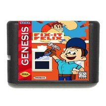 Fix It Felix Jr Sega Genesis Game Cartridge Arcade Mini New Wreck Ralph Disney - £19.80 GBP