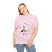funny cat sarcasm attitude t shirt sit like a lady tee gift animal lovers - £12.50 GBP+