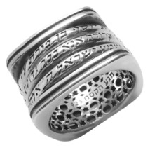 Kabbalah Rotating Ring with Three Blessings Silver 925 Amulet Talisman Gift - £153.22 GBP