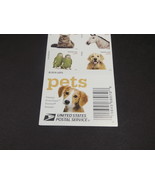 USPS Forever stamps Pets 2016 book of 20 unused - $10.99