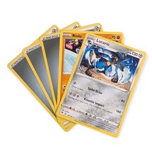 Vivid Voltage Pokemon Cards: Lucario 120/185, Riolu 090/185 - £9.54 GBP