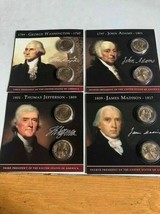 The Presidential Collection US Dollar Series Cards and Coins: 1 to 44 complete - £299.88 GBP