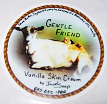 Vanilla GENTLE FRIEND moisturizing skin cream, natural face cream, body butter  - $6.90+