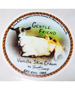 Vanilla GENTLE FRIEND moisturizing skin cream, natural face cream, body ... - £5.51 GBP+