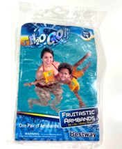 Bestway H20 GO Fruitastic Floating  ArmBands  Size 9 inch x6 inch - £4.74 GBP