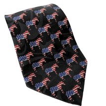 Steven Harris Donkey Democrat Liberal Political American Flag Novelty Ne... - £16.08 GBP