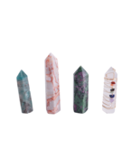 4 PIECES 70-90 mm 70-90MM GEMSTONE COLUMNS HEXAGONAL - €16,50 EUR