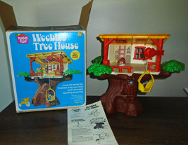 Hasbro Romper Room Weebles Woobles Tree House 1975 #570 Original Box Vin... - $34.65