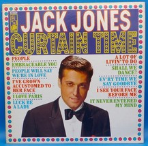 Jack Jones LP &quot;Curtain Time&quot; NM VG++ Stereo BX10 - £6.32 GBP