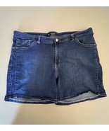 Lee Modern Series Mid Rise Fit Jean Shorts Women’s 18W Blue - $364.64 MXN