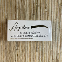 Angiehaie Eyebrow Stamp &amp; Eyebrow Promade Stencil Kit Medium Brown - €12,18 EUR
