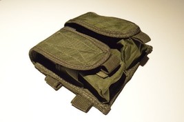 Acid Tactical MOLLE tactical Magazine Pouch OD Green Olive Drab double s... - $12.73