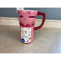 Born To Shop 16 Oz Ceramic None Skid Foam Bottom Mug - $55.17 MXN