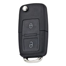 2 Button Folding Flip 43HZ Remote Car Key with ID48 Chip 7M3 959 753 for VW for  - £87.83 GBP