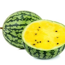 US Seller Petite Yellow Watermelon Seeds Mini Watermelons Fast Shipping - £9.18 GBP