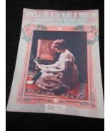 Vintage There&#39;s A Girl In The Heart of Maryland Sheet Music 1913 - €6,07 EUR