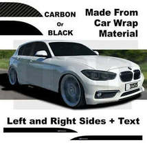 Side Skirt Stickers Decal Sticker for BMW F 20 21 f20 f21 1 Series M Per... - £39.90 GBP