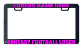 Fantasy Football Loser custom personalized design license plate frame tag - £5.61 GBP