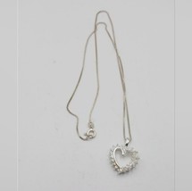 Heart Necklace 925, Sterling Silver - $25.00