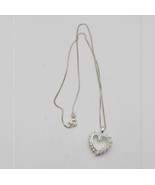 Heart Necklace 925, Sterling Silver - $34.19 CAD
