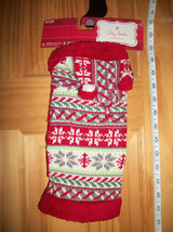 Pet Holiday Dog Clothes XS Christmas Snowflake Hood Sweater Hoodie Anima... - £5.97 GBP