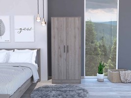 71" Light Gray Single Drawer Combo Dresser - $9,982.48 MXN