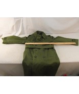 Vintage Military Braemoor Garment Short Medium O.D.7. Cotton Overcoat 33849 - €49,91 EUR