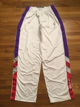 Nike 2000-01 Toronto Raptors Eric Montross Game Used Worn Warm Up Pants ... - £243.93 GBP