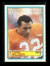 Vintage 1983 TOPPS Football Trading Card #184 JAMES WILDER Tampa Bay Buccaneers - £3.88 GBP