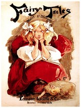 5986 Fairy tales Lamson Wolf &amp; Co 18x24 Poster.Interior design.Decoration Art - £22.38 GBP