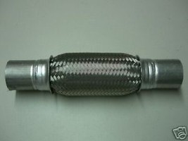 New Exhaust Flex Pipe Universal 2.5&quot; X 8&quot; W/ Extension - £14.50 GBP