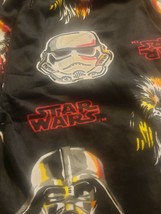 Mens Star Wars Storm Trooper Black Lounge Pajama Pants Large New FREE Shipping - £19.07 GBP