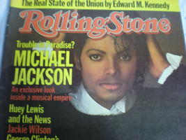 Rolling Stone Magazine 1984 with Michael Jackson- A Classic - £22.67 GBP