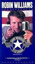 Vhs Good Morning Vietnam Robin Williams Movie Classic 1995 Original Paper Jacket - £24.36 GBP