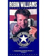 VHS GOOD MORNING VIETNAM ROBIN WILLIAMS MOVIE CLASSIC 1995 ORIGINAL PAPE... - £24.57 GBP