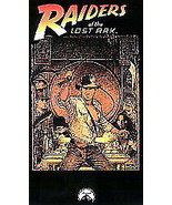 Raiders of the Lost Ark  ORIGINAL 1981 Classic  VHS  - Rare 1st Copy - £21.75 GBP
