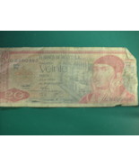 1977, -20 Veinte Pesos  El Banco De Mexico Bank Note -#D-3-28 - £24.33 GBP