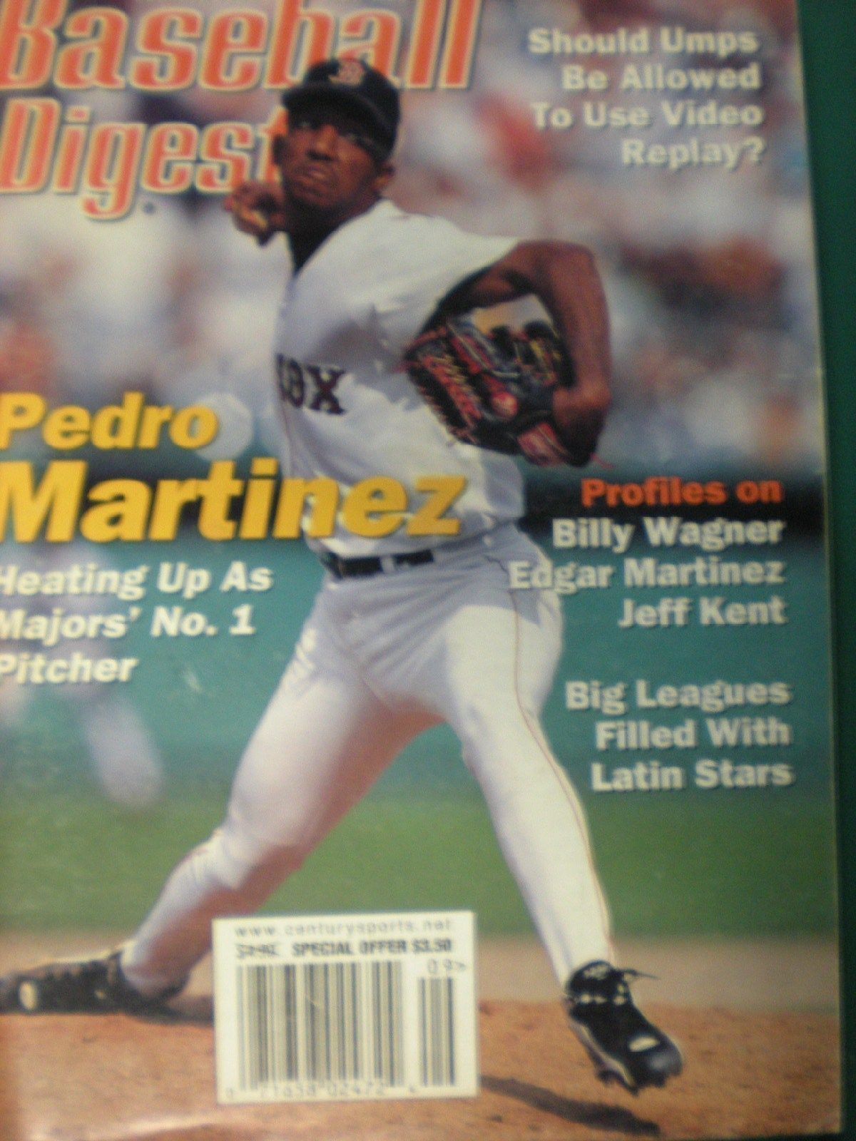 BASEBALL DIGEST - Sept 1999 - Pedro Martinez - Majors No 1 Pitcher - $11.69