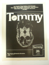 The WHO - Tommy Album 8x10 Poster Movie Magazine Advertising from 70&#39;s - $30.48