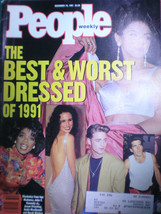 People Magazine December 1991 The Best And Worst Dressed ... A Classic Issue - £33.72 GBP